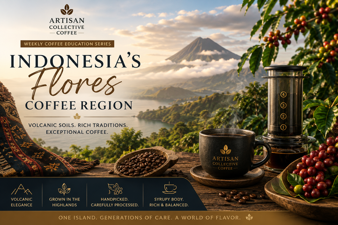 Volcanic Elegance: Exploring Indonesia's Flores Coffee Region